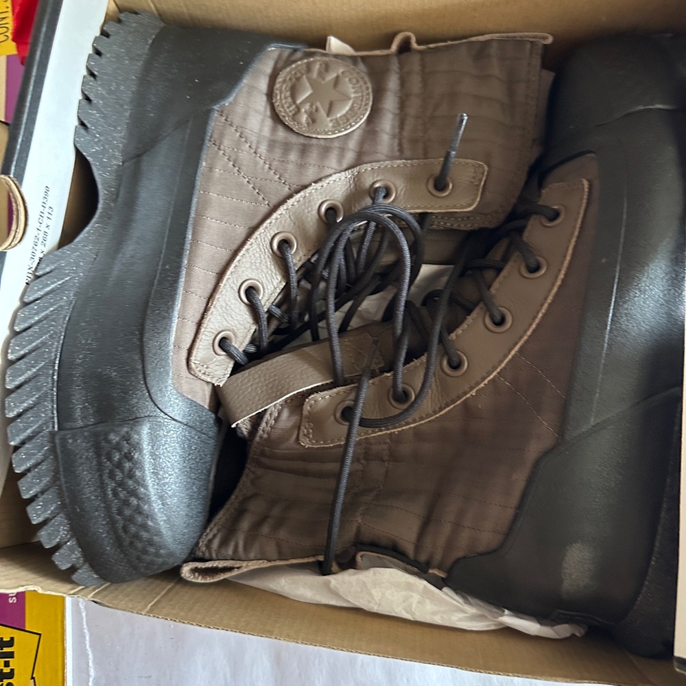 Converse waterproof lace up boots